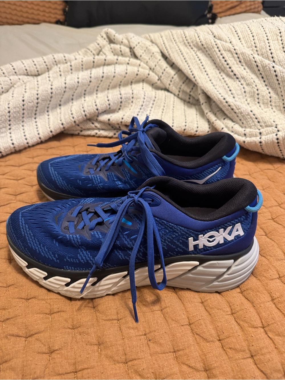 Hoka Men's Gaviota 4 Blue Running Shoes